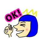 左しか向かない人達（個別スタンプ：16）