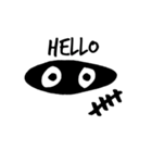 Scratch mask  stamp【No.1】（個別スタンプ：1）