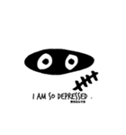 Scratch mask  stamp【No.1】（個別スタンプ：12）
