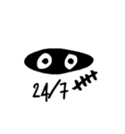 Scratch mask  stamp【No.1】（個別スタンプ：22）