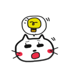 基本困り顔なにゃんこさん〜日常編〜（個別スタンプ：4）