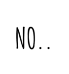 ほんわか可愛い英語スタンプ（個別スタンプ：7）