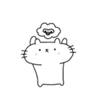 ぷかぷかぷーちゃんと しろにゃこ【生活1】（個別スタンプ：6）