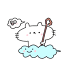 ぷかぷかぷーちゃんと しろにゃこ【生活1】（個別スタンプ：13）