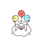 ぷかぷかぷーちゃんと しろにゃこ【生活1】（個別スタンプ：15）