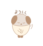 鈴カステラ犬のてららん（個別スタンプ：1）