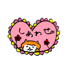 幸せを届けるネコのヒラリーさん（個別スタンプ：3）