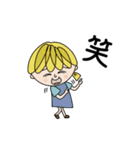 カラフルな女の子＊日常会話①（個別スタンプ：15）