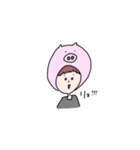 ぶたズ 01（個別スタンプ：3）