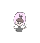ぶたズ 01（個別スタンプ：10）