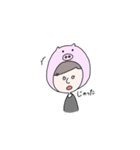 ぶたズ 01（個別スタンプ：35）