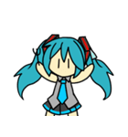 海月さんちの初音ミク（個別スタンプ：35）