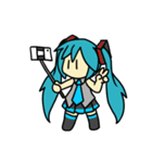 海月さんちの初音ミク（個別スタンプ：38）