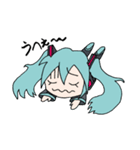 毎日使える初音ミク（個別スタンプ：3）