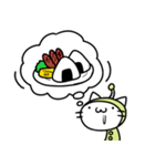宇宙人ネコ（個別スタンプ：12）