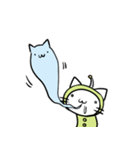 宇宙人ネコ（個別スタンプ：38）