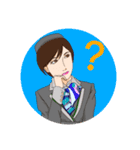 eバス屋のガイドさんと少し運転手さんも。（個別スタンプ：18）