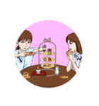 eバス屋のガイドさんと少し運転手さんも。（個別スタンプ：19）