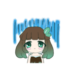 チョコミントのようせい（個別スタンプ：7）