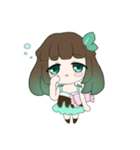 チョコミントのようせい（個別スタンプ：9）