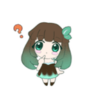 チョコミントのようせい（個別スタンプ：10）