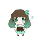 チョコミントのようせい（個別スタンプ：12）