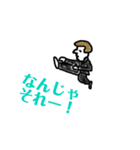 バリバリヤンキー君一言スタンプ2（個別スタンプ：1）