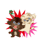 ミックス犬 シープーとペキプー（個別スタンプ：10）