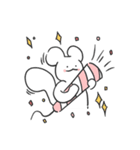 面倒な白リス（個別スタンプ：4）