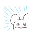 面倒な白リス（個別スタンプ：15）
