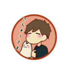 糸目くんとモチねこ2（個別スタンプ：32）