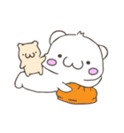 白くまさんと一緒（個別スタンプ：1）