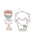 白くまさんと一緒（個別スタンプ：17）