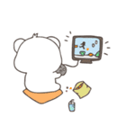 白くまさんと一緒（個別スタンプ：28）