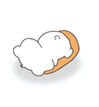 白くまさんと一緒（個別スタンプ：35）