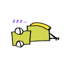 角ばった竜（個別スタンプ：8）