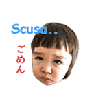 Monyのイタリア語と日本語（個別スタンプ：9）