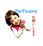 Monyのイタリア語と日本語（個別スタンプ：10）