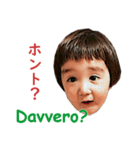 Monyのイタリア語と日本語（個別スタンプ：14）