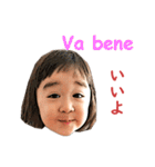 Monyのイタリア語と日本語（個別スタンプ：15）