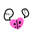 HEARTちゃん大集合（個別スタンプ：9）