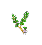 身近な花々とその妖精たち（個別スタンプ：1）