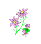 身近な花々とその妖精たち（個別スタンプ：7）