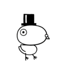 ハトのマジシャン（個別スタンプ：34）