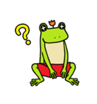 トランクスをはいたカエル ver1.2（個別スタンプ：3）
