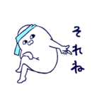 水色担当あざらしさん（個別スタンプ：1）
