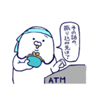 水色担当あざらしさん（個別スタンプ：39）