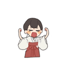 巫子スタンプ（個別スタンプ：4）