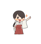 巫子スタンプ（個別スタンプ：5）