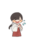 巫子スタンプ（個別スタンプ：6）
